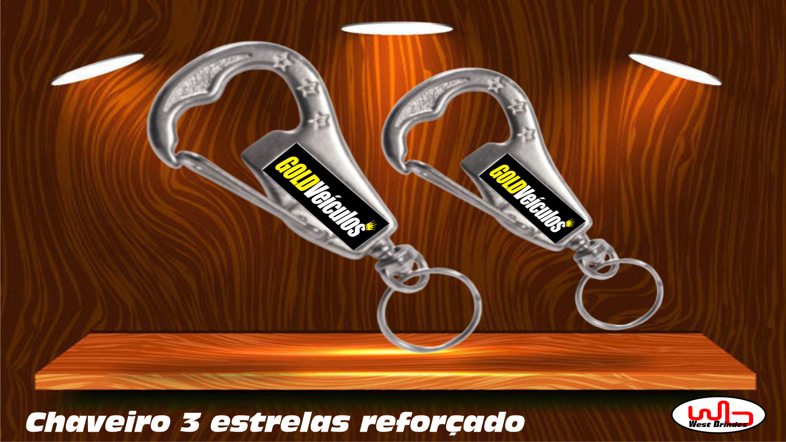 Mosquetão 3 estrelas